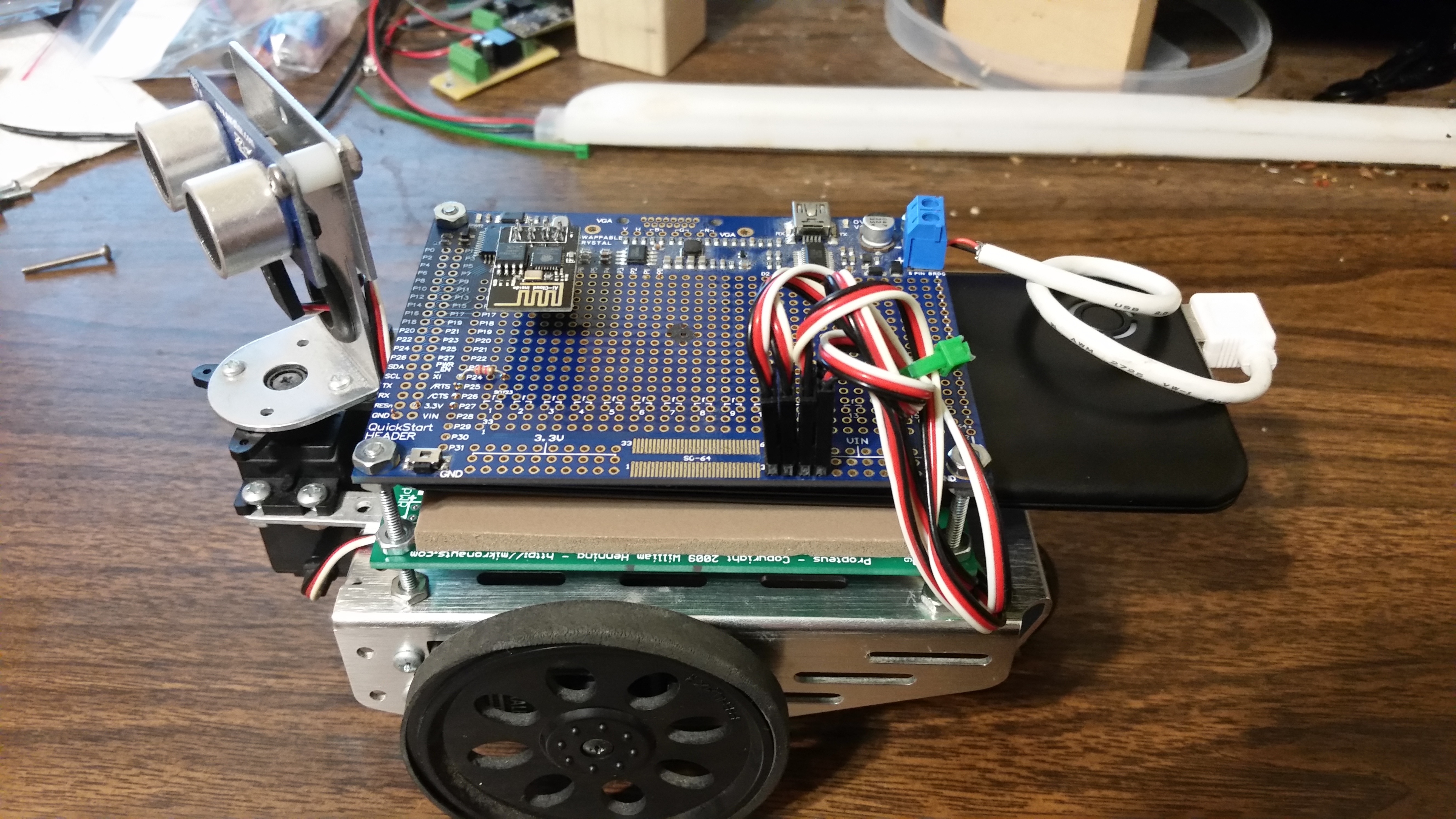 Upgrading my BOE-Bot... to a Tesla — Parallax Forums