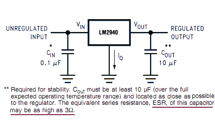 Lm2940ct характеристики схема включения