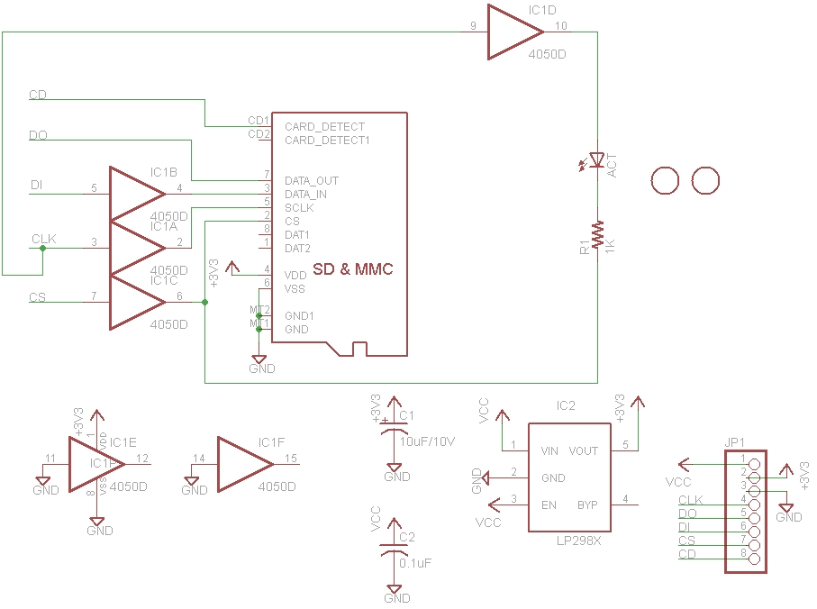 Sd card arduino схема