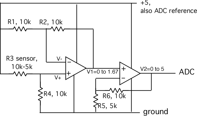 Mcp3208 схема подключения