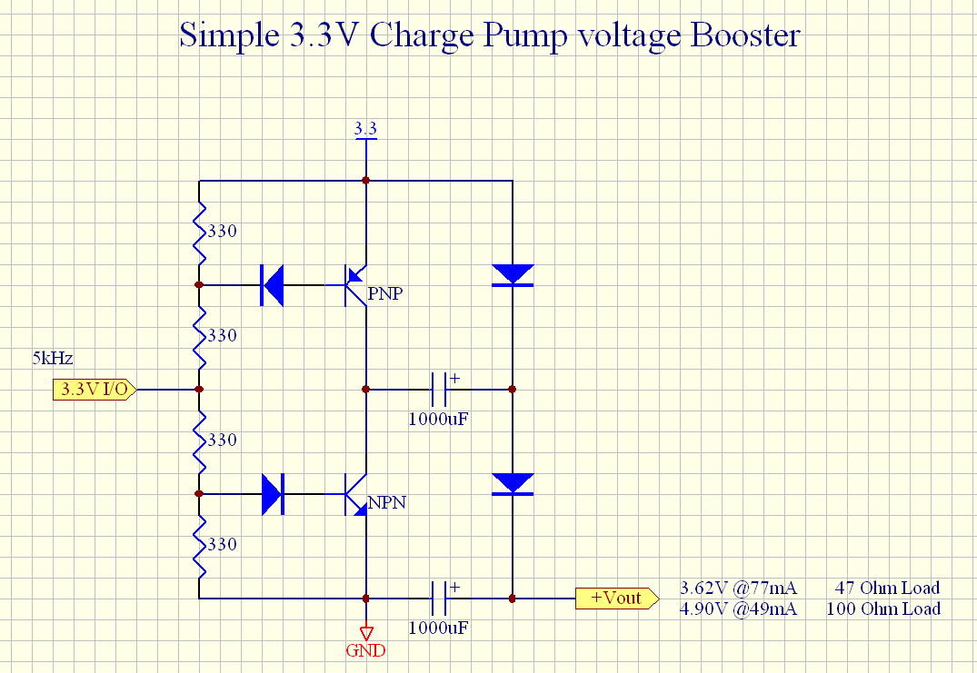 Схема charge pump