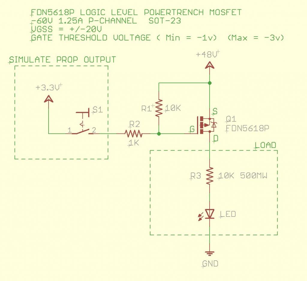 Simple MOSFET Switching Circuit – How to turn on / turn off N