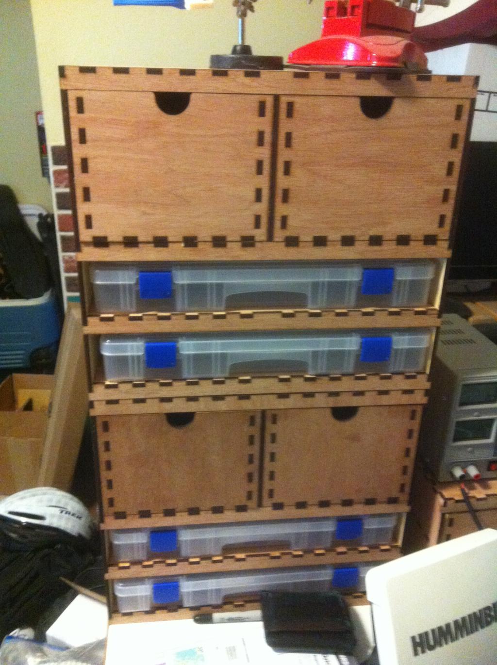 Sterilite crates and Plano Tackle boxes make for great storage : r