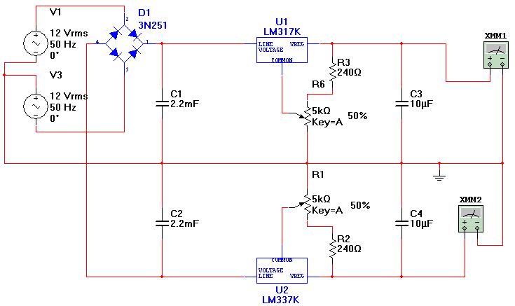 Measuring negative voltage (on variable DC power supply) — Parallax Forums