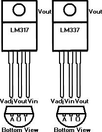 Lm337 схема включения